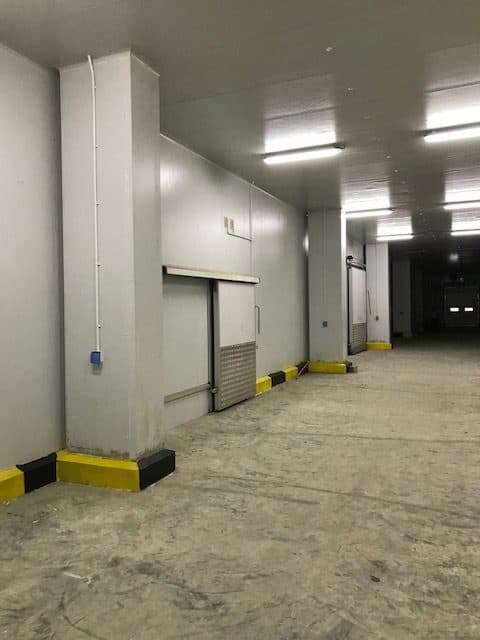 Air blast freezer